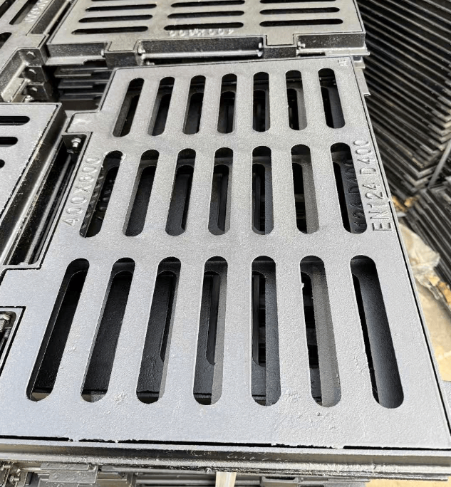 修文球墨铸铁雨水单篦展示