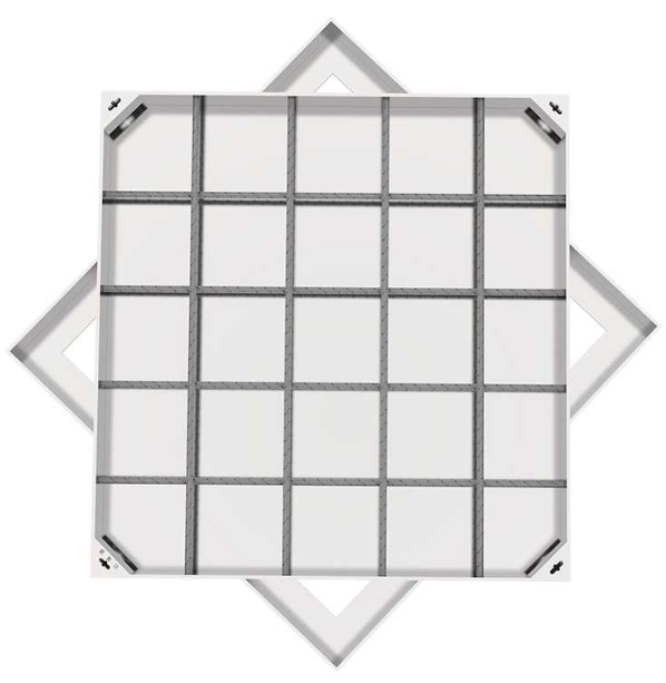 修文不锈钢方井展示